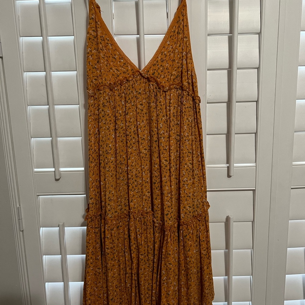 Floral target dress